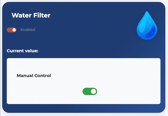Manual control interface